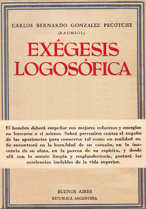 Exégesis logosófica – 1956
